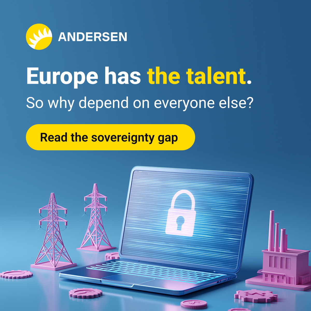 Andersen Dach Facebook ad: 6 million developers. Why are we still renting?