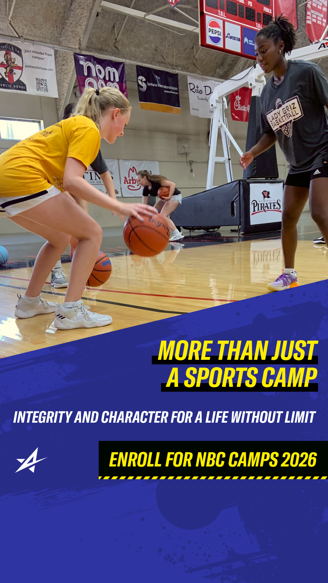 NBC Basketball Facebook ad