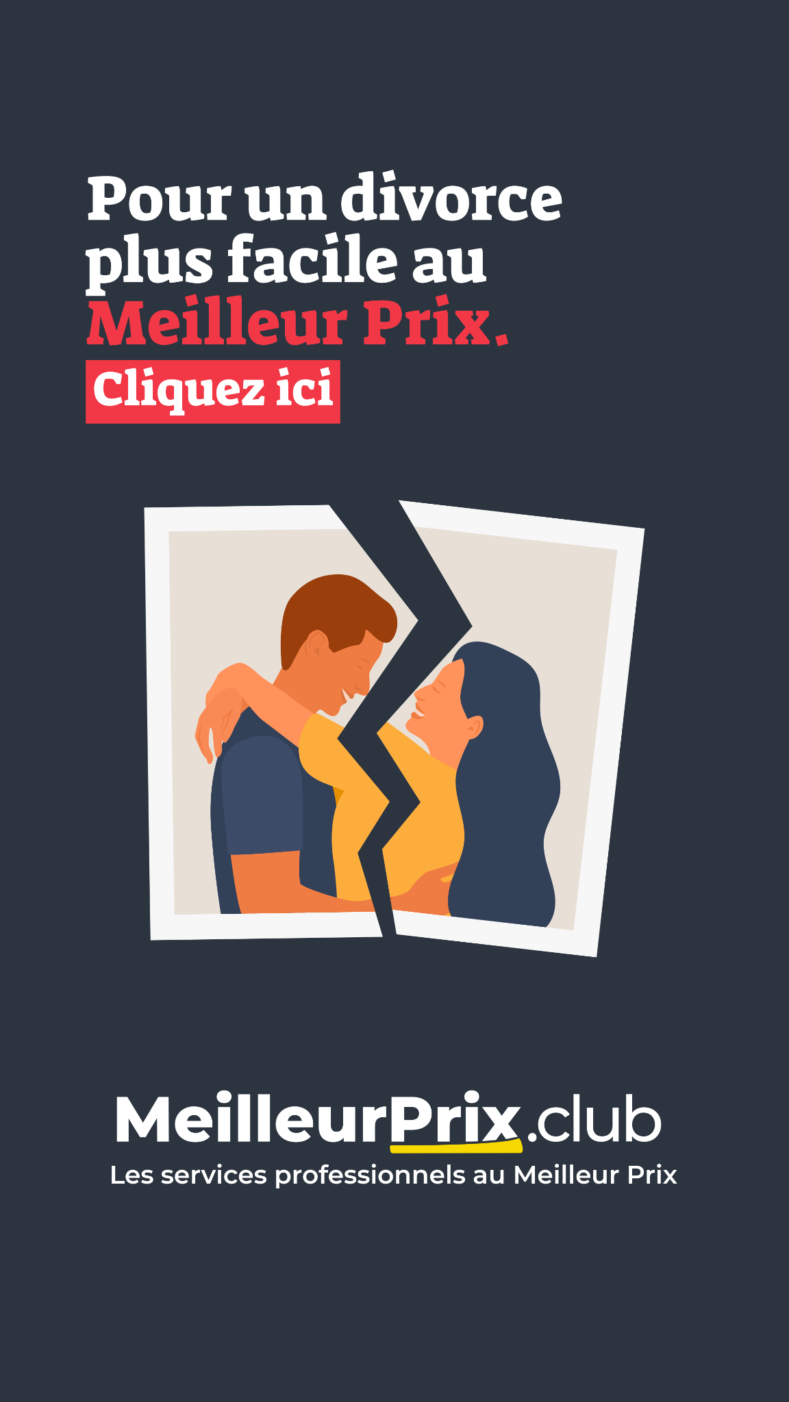 Divorce Facile Facebook ad