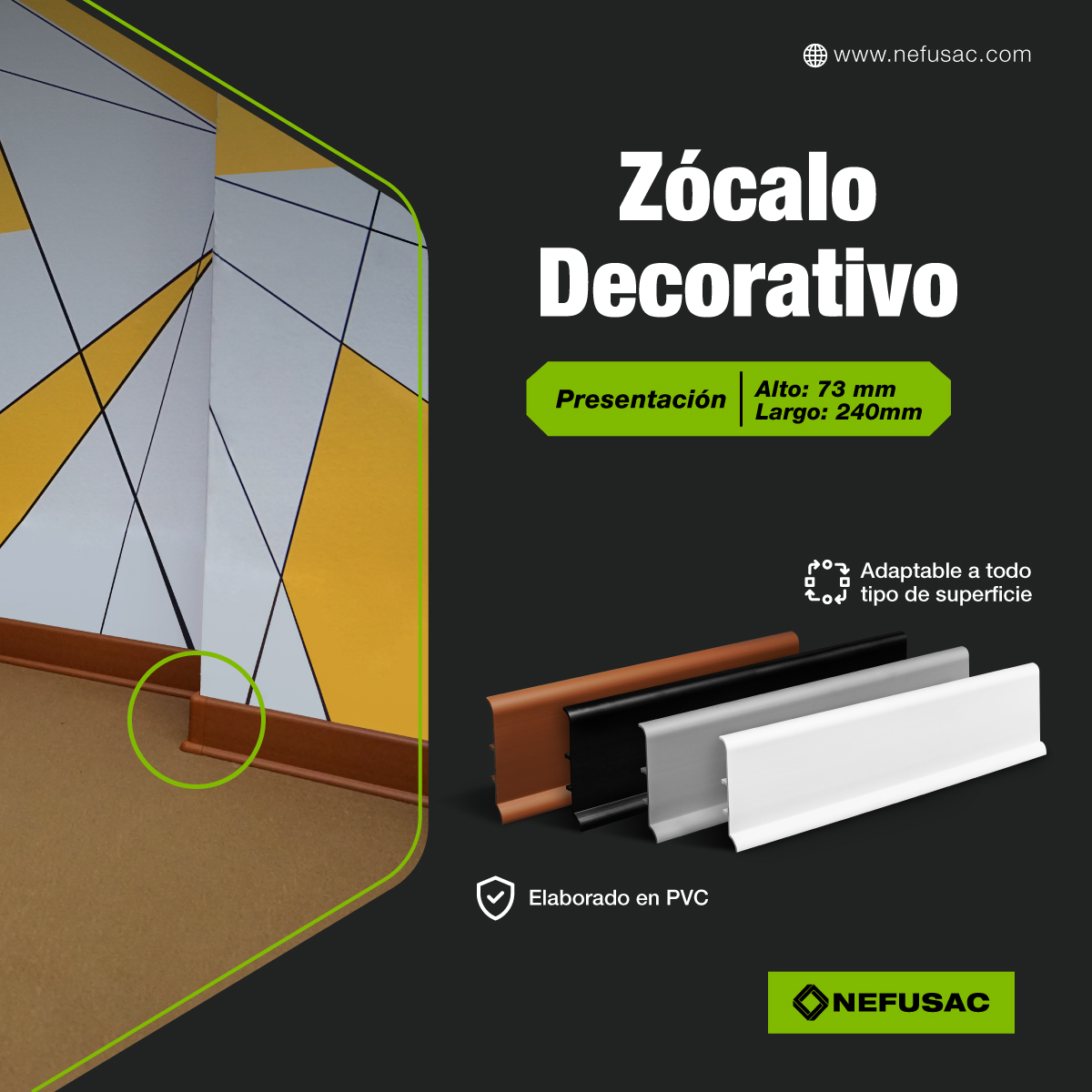 Nefusac Facebook ad: ¿Listo para renovar tu hogar?