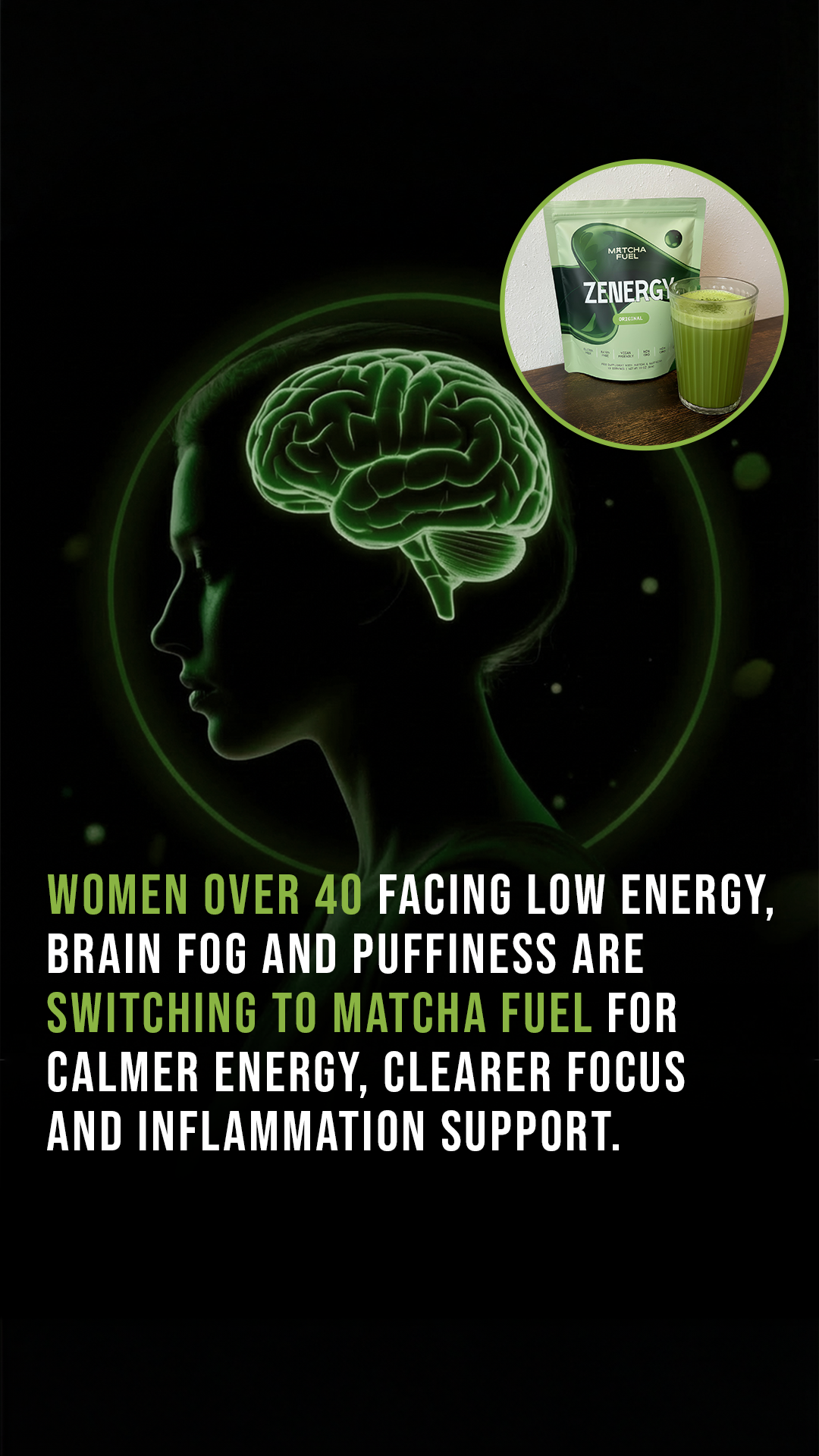 Matcha Fuel Facebook ad