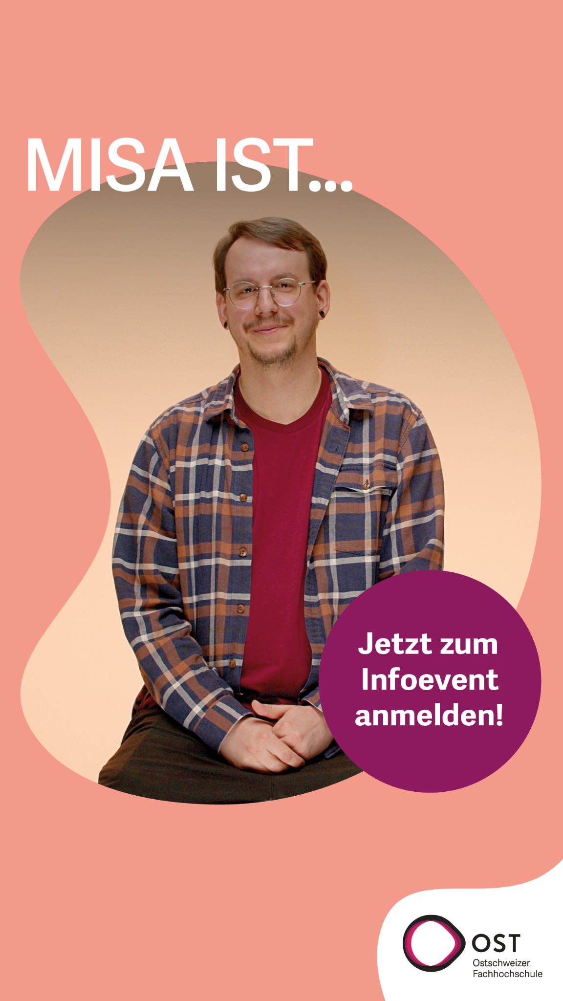OST - Ostschweizer Fachhochschule Facebook ad from Aug 14, 2026
