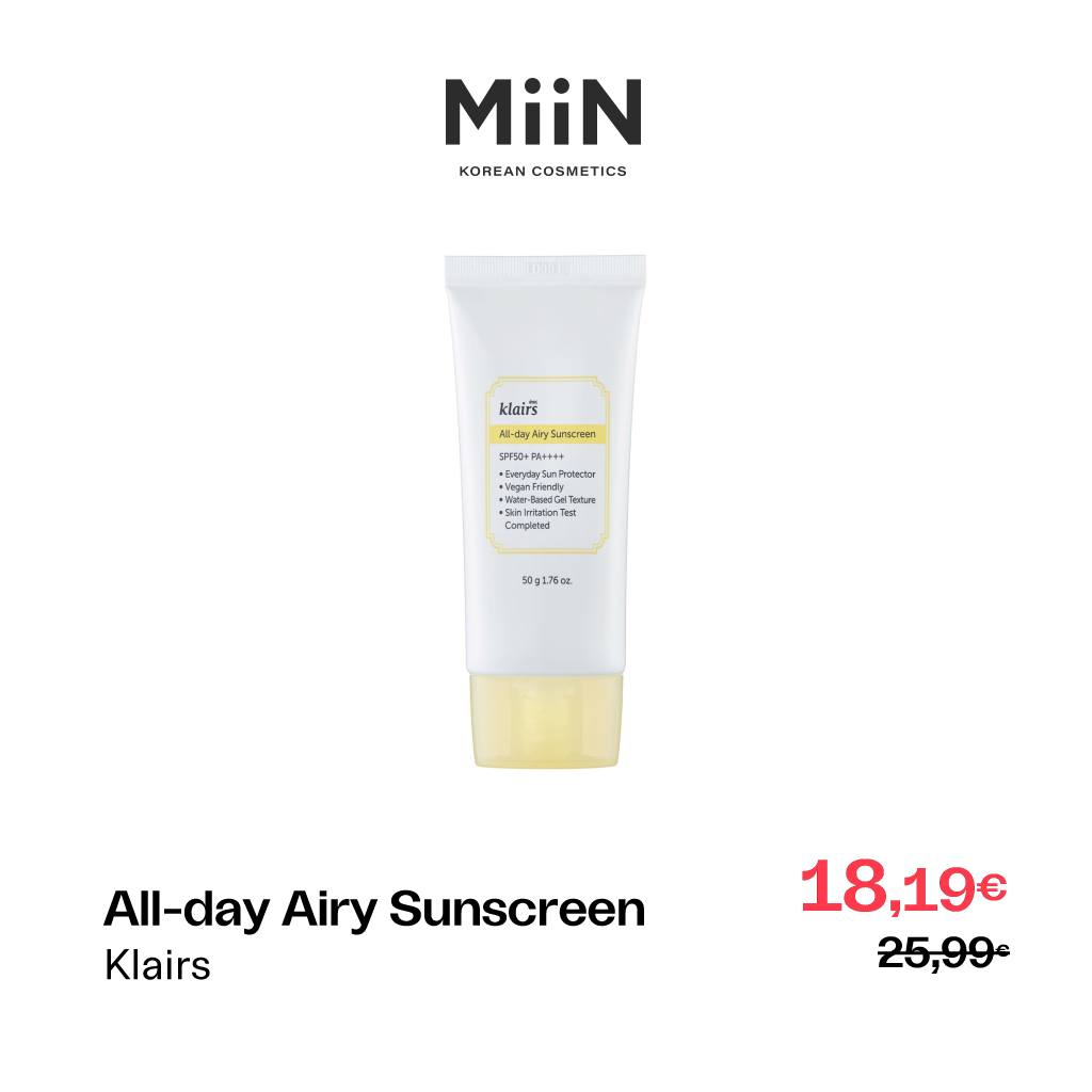 MiiN Korean Cosmetics Facebook ad