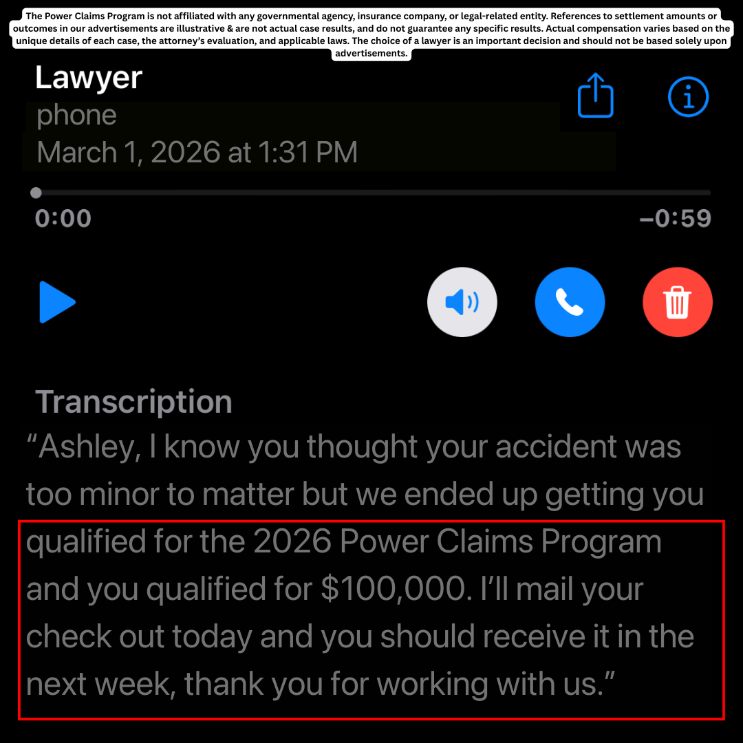 Car Accident Help Facebook ad