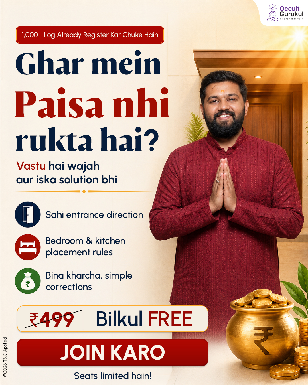 Occult Gurukul Facebook ad