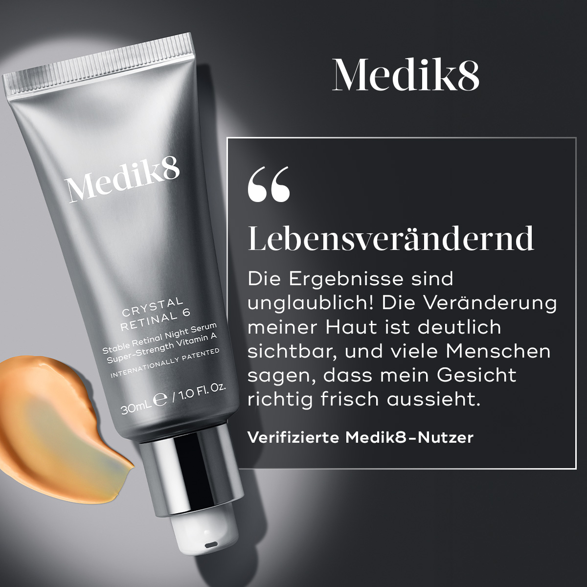 Medik8 Facebook ad