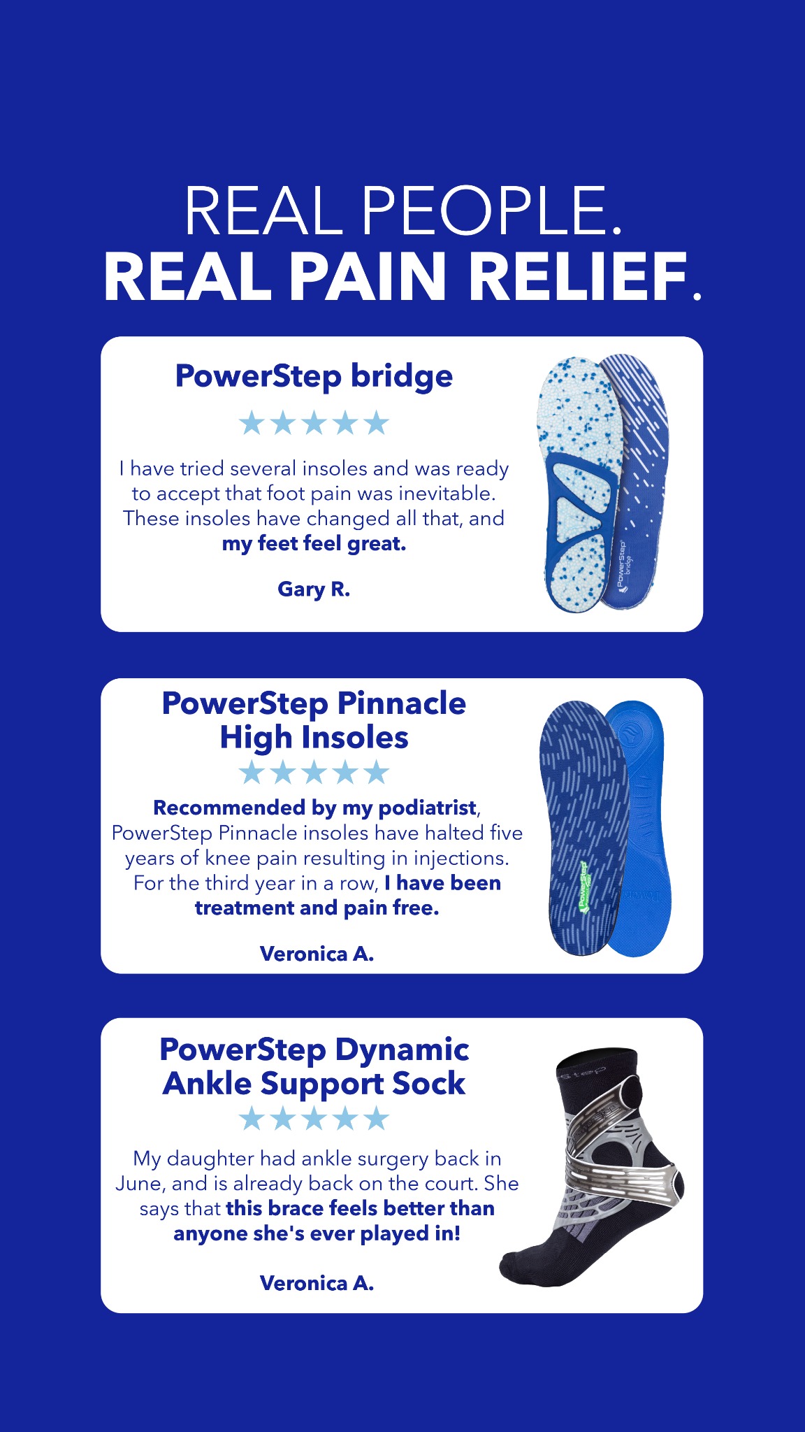 PowerStep Facebook ad