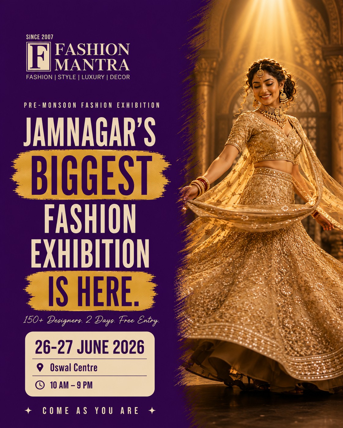 Fashion Mantra Exhibitions Facebook ad: Events