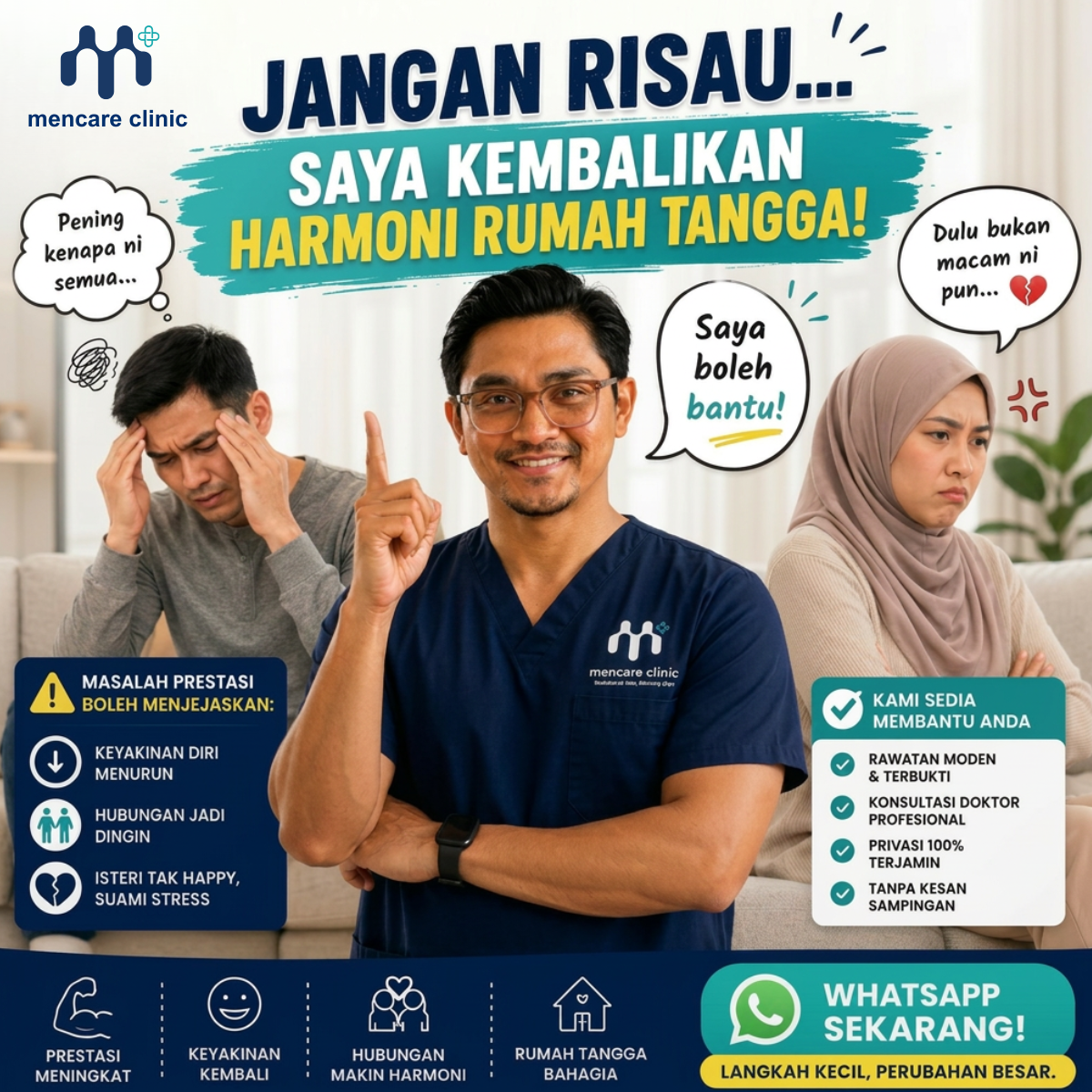 MenCare Clinic Facebook ad
