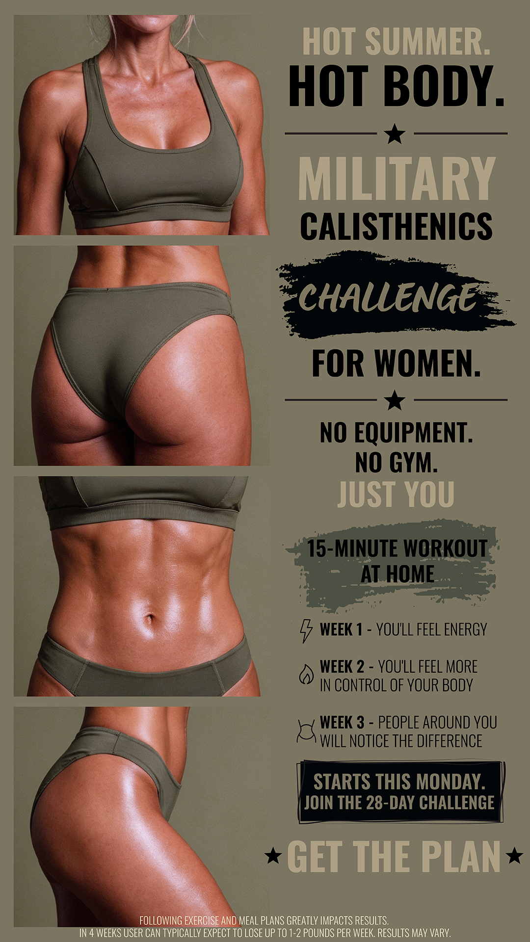 28 Day Challenge Facebook ad