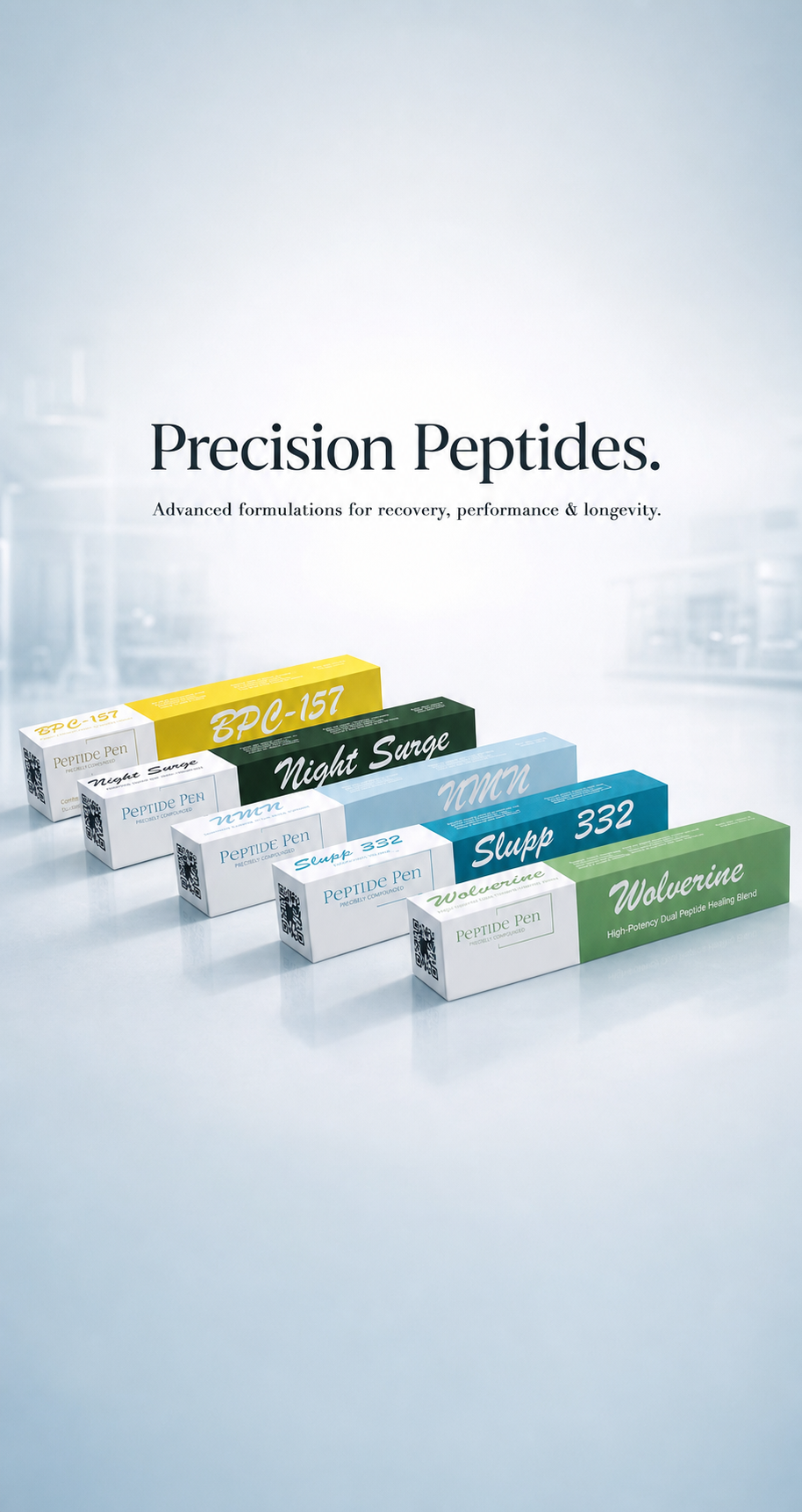 Absolute Peptides Facebook ad from Aug 11, 2026