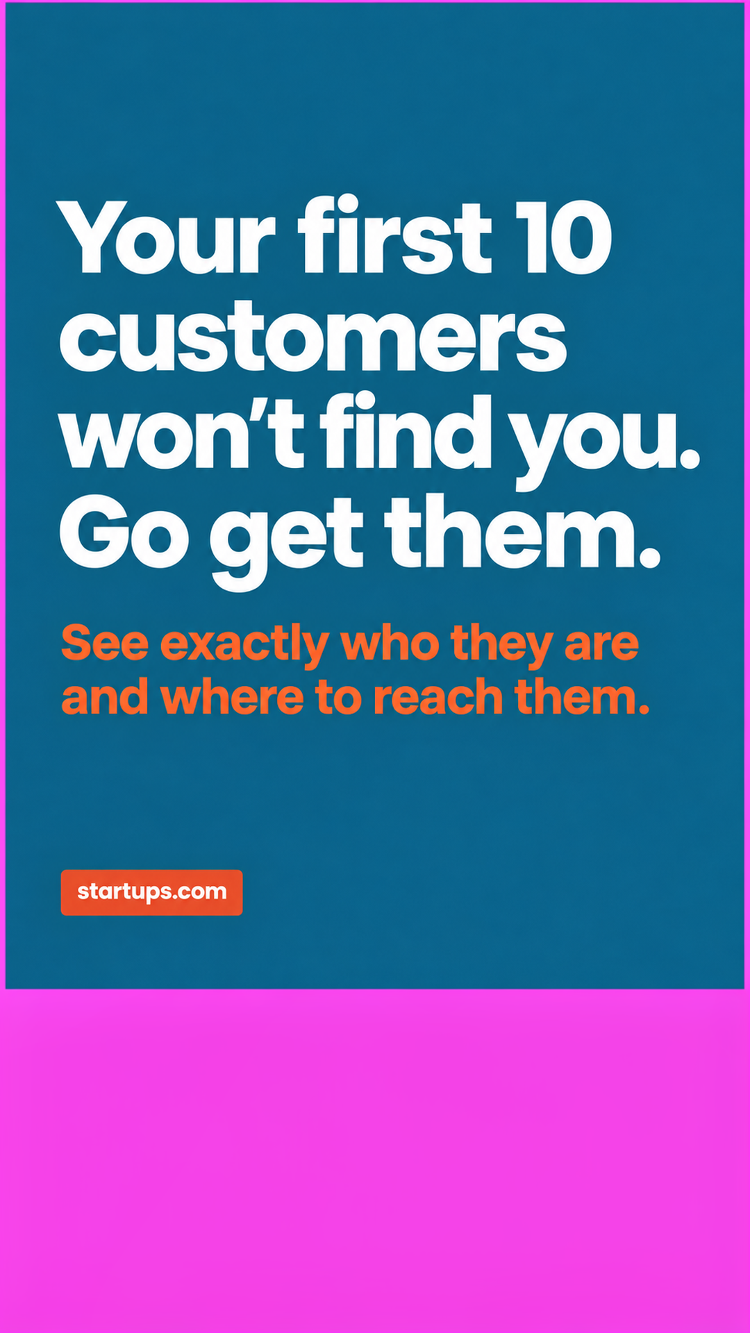 Startups.com Facebook ad: Startups Pro
