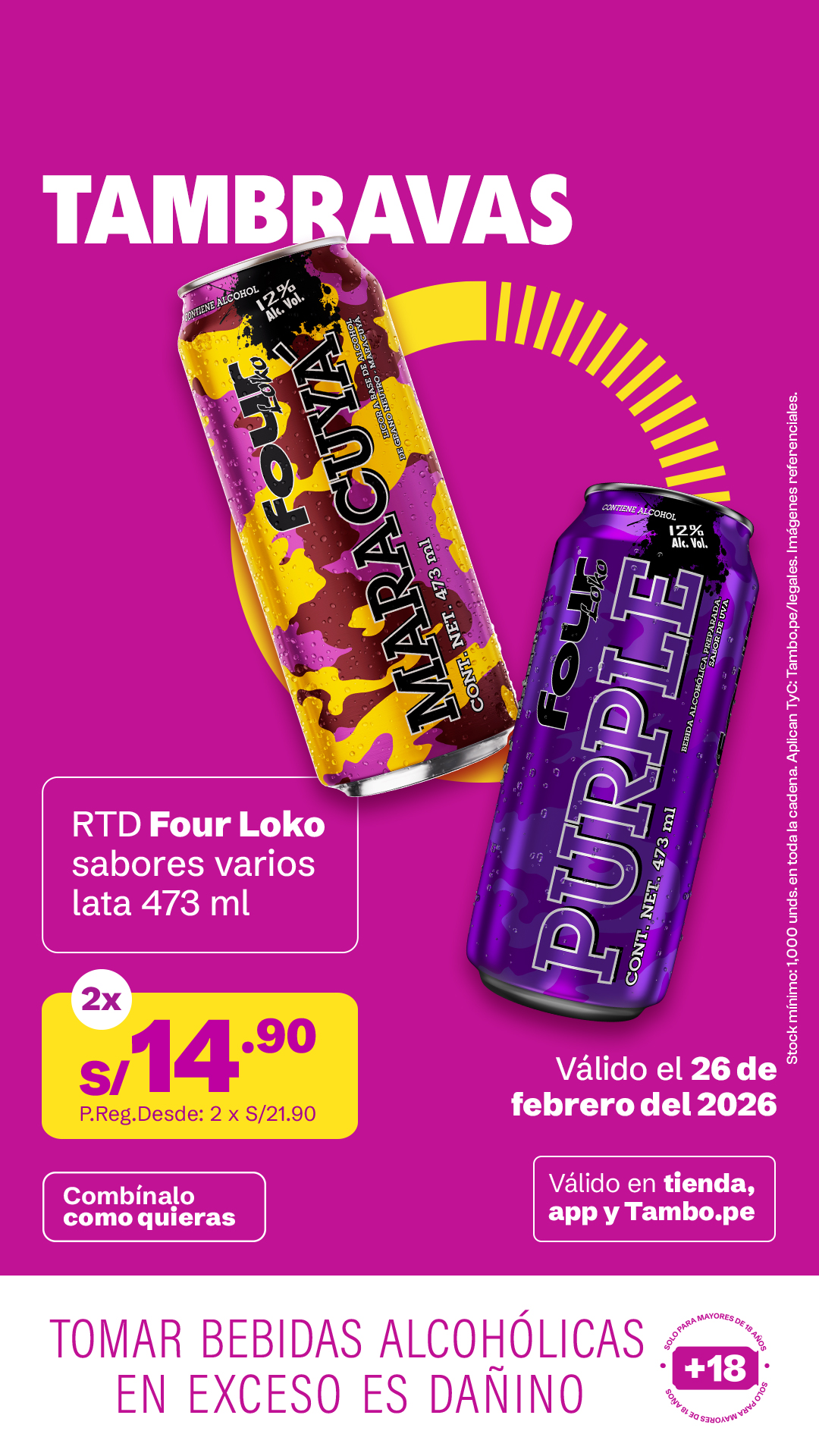 Tambo+ Facebook ad