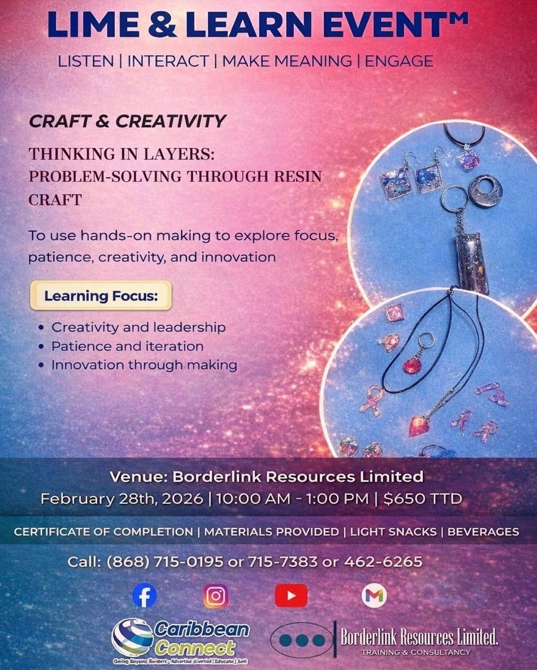 Borderlink Resources Limited Facebook ad