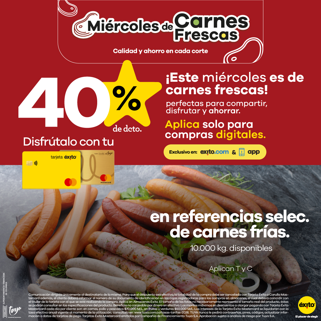 Éxito Facebook ad