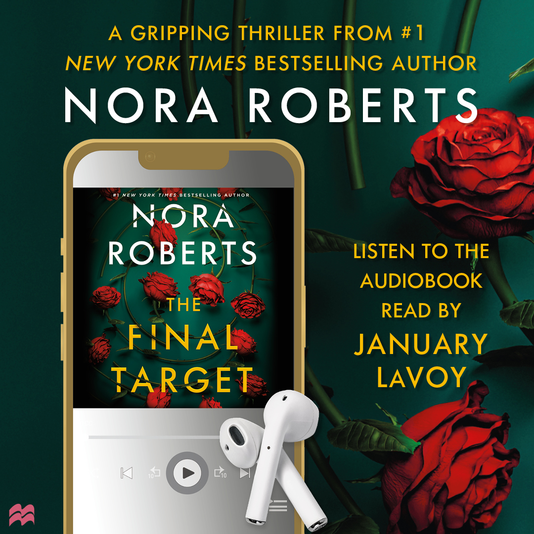 Nora Roberts Facebook ad: Listen to the Audiobook