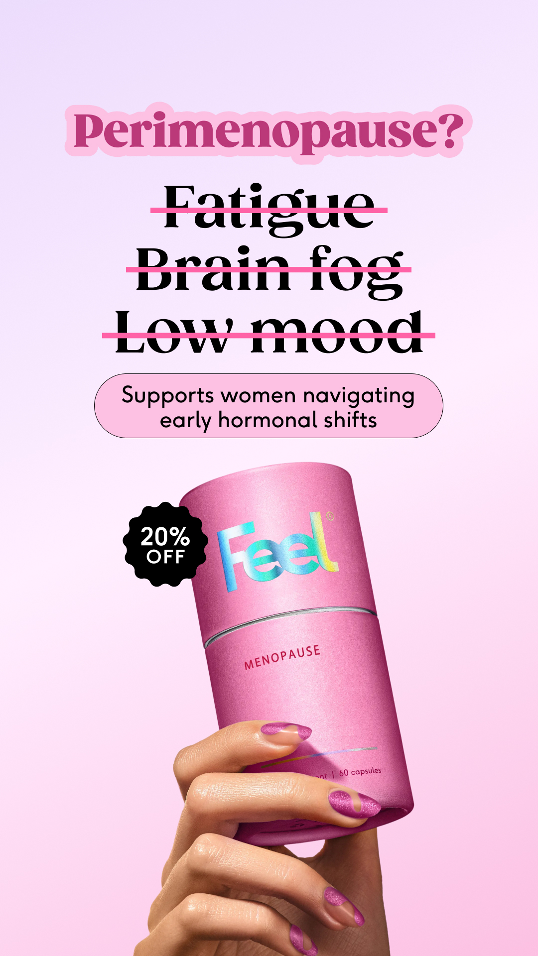 Feel Facebook ad