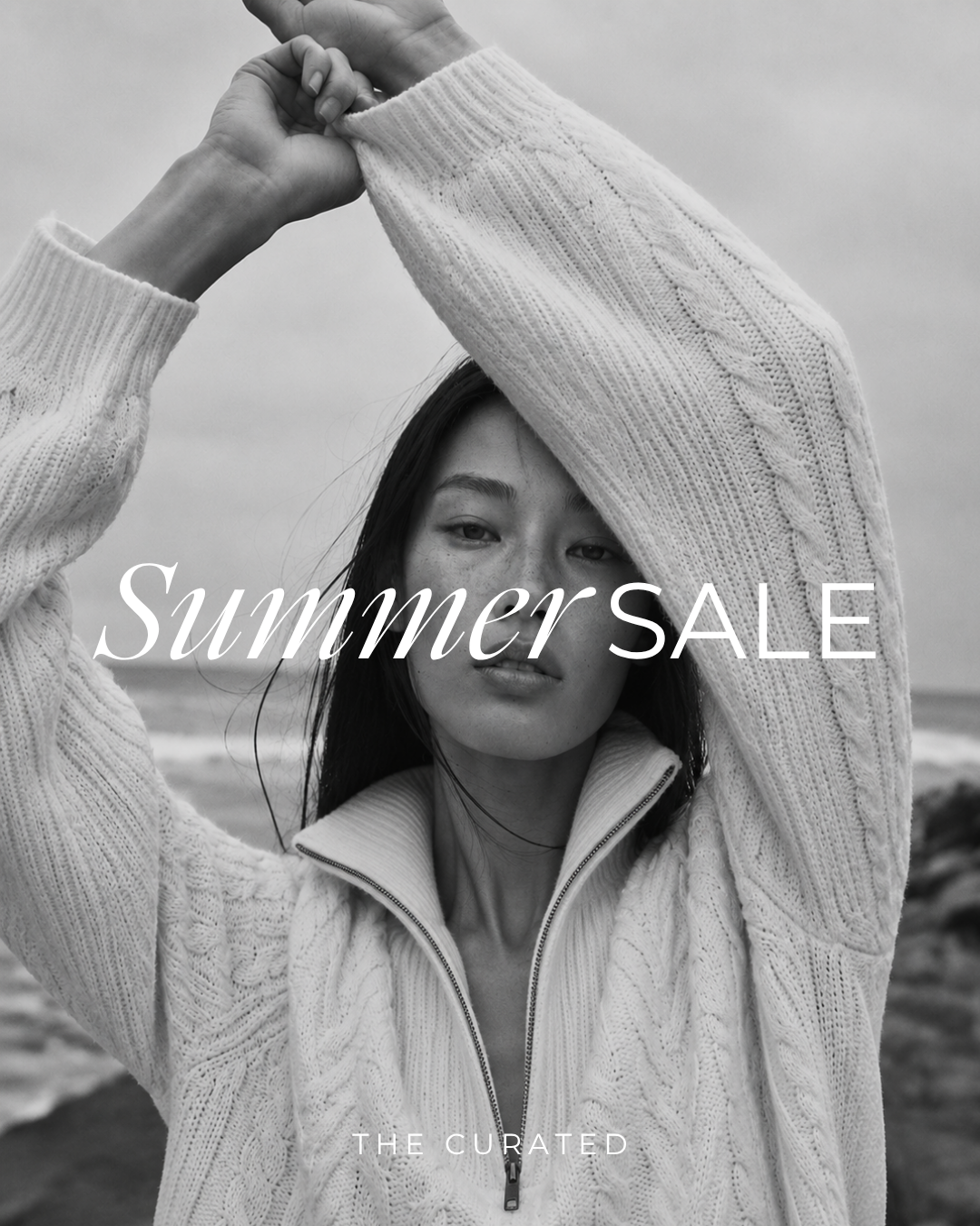 The White Label Facebook ad: THE CURATED | Luxe Staples at Honest Prices
