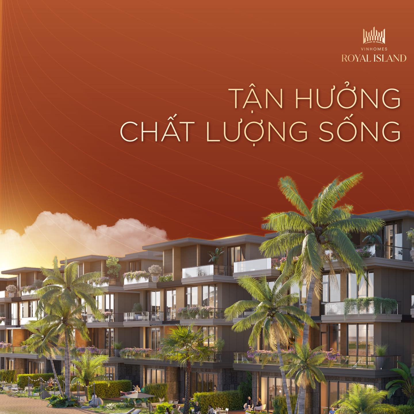Vinhomes Royal Island Facebook ad: TẬN HƯỞNG CHẤT LƯỢNG SỐNG TINH ANH TẠI…