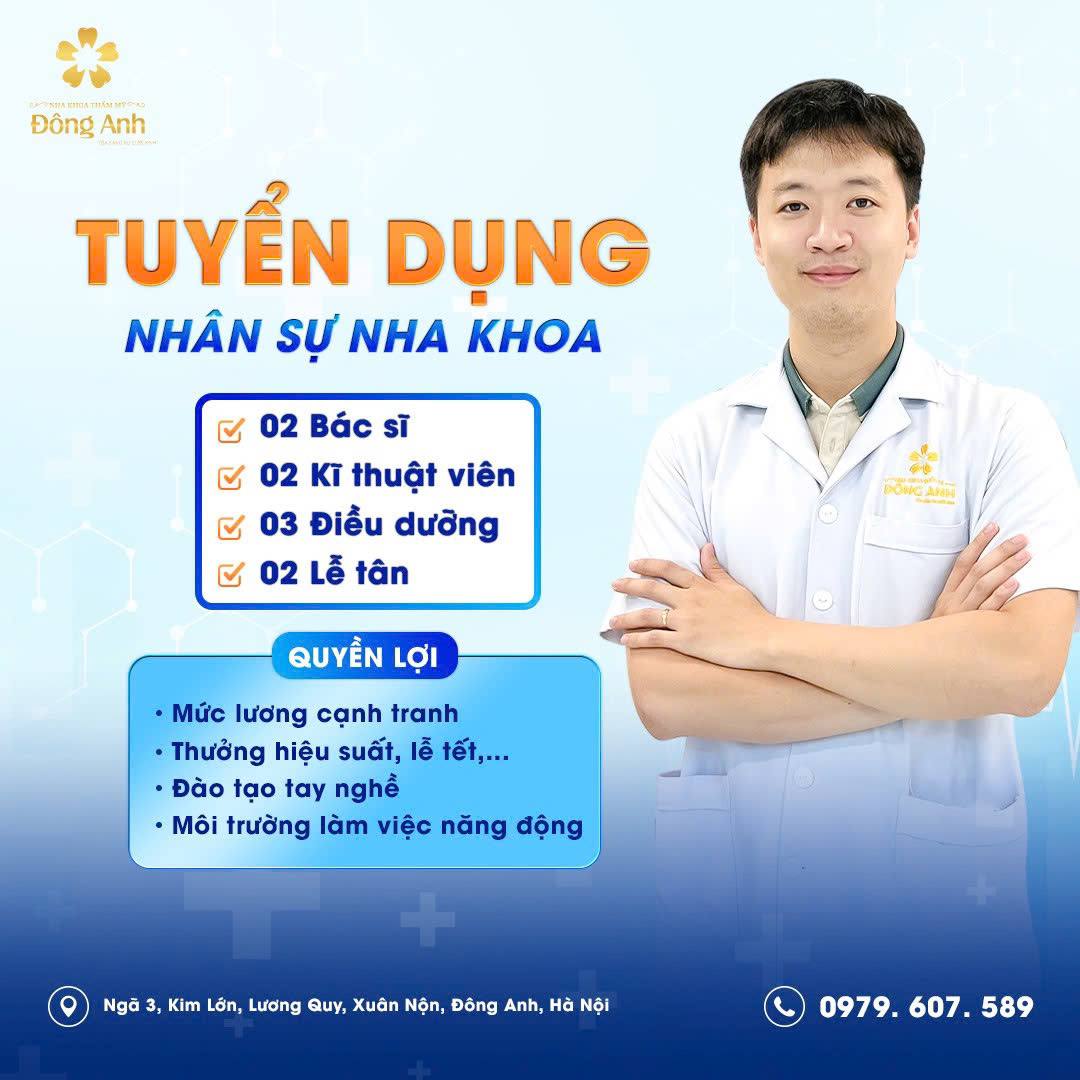 Nha Khoa Thẩm Mỹ Đông Anh Facebook ad from Jul 23, 2025