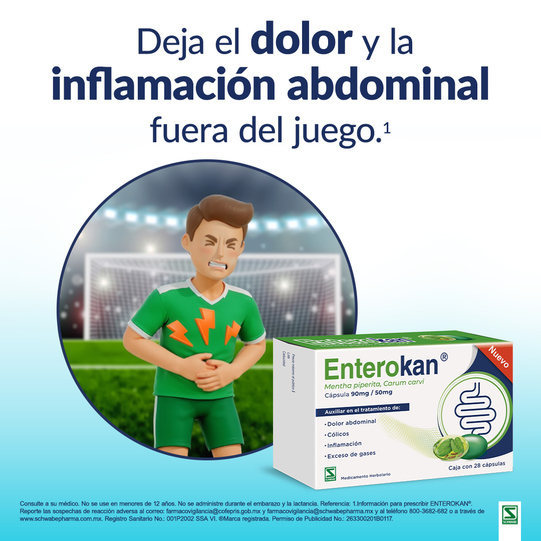 Enterokan Facebook ad: Dolor abdominal, inflamación o gases?