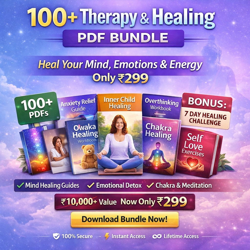 Healing Minds Academy India LTD Facebook ad: 261+ HEALING THERAPY eBOOKS