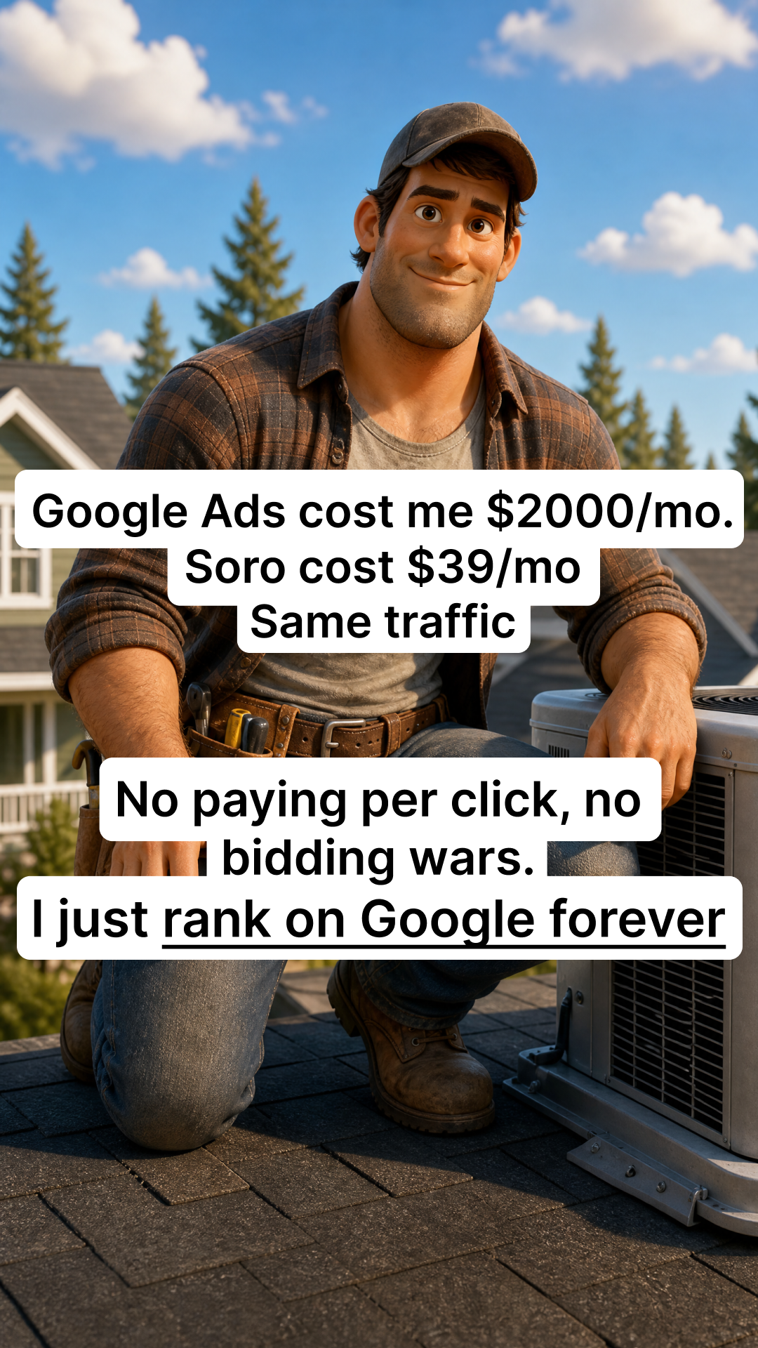 Soro SEO Facebook ad