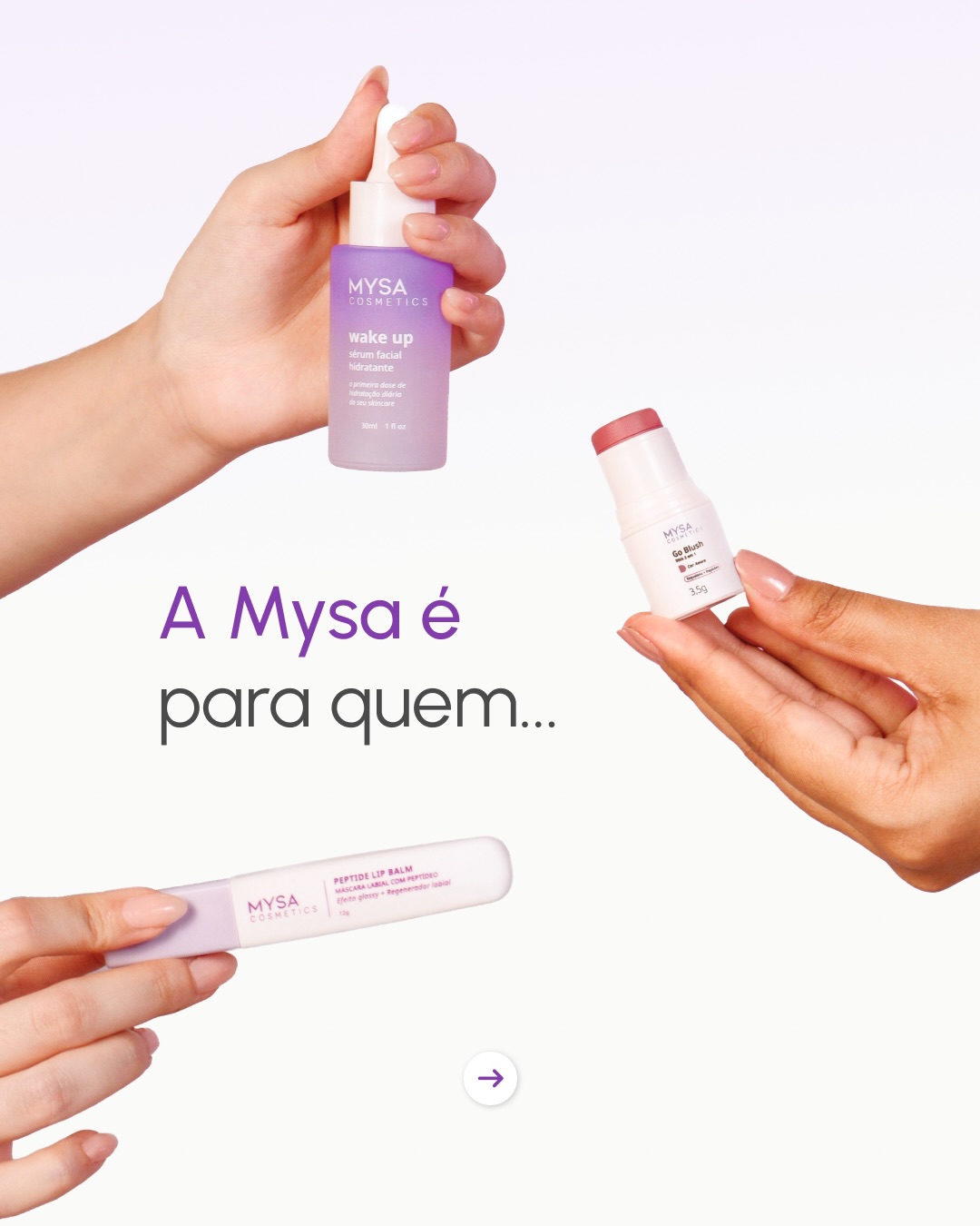 Mysa Cosmetics Facebook ad