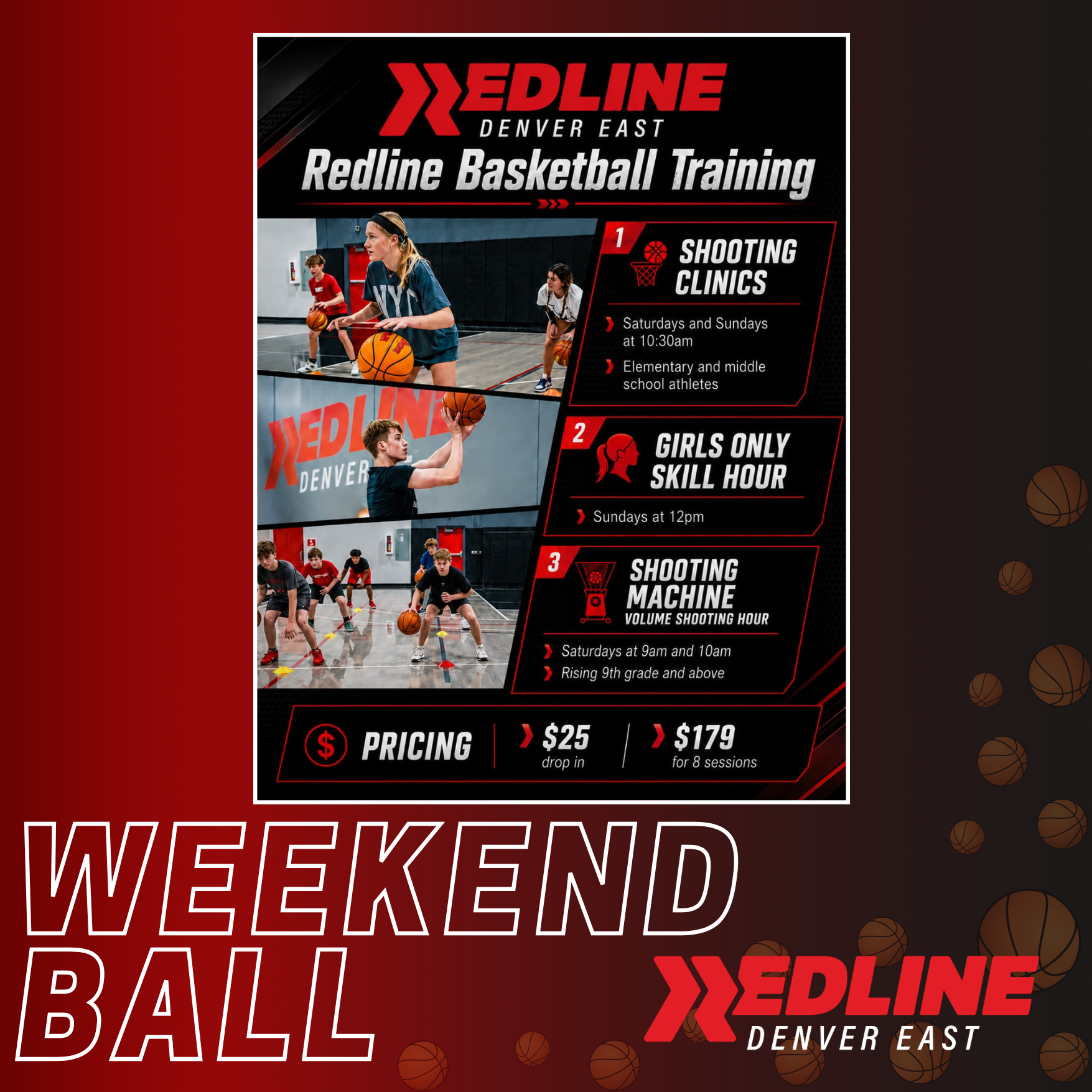 Redline Athletics Denver East Facebook ad: Looking for a way to help your athlete…
