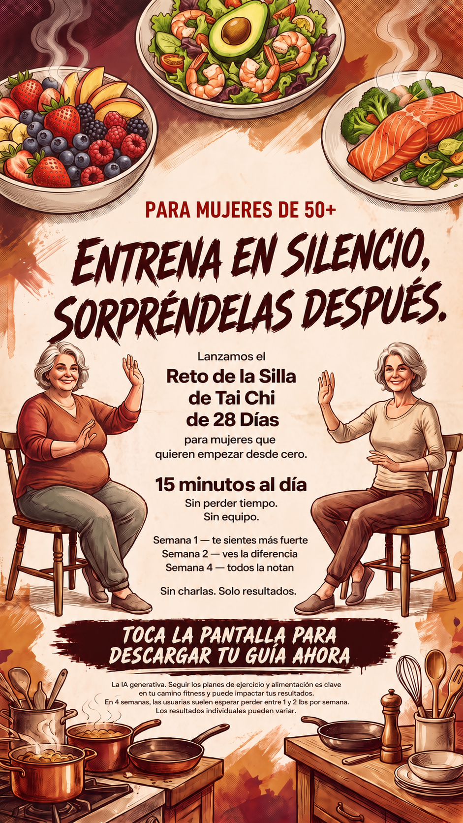 Lori Fitness Facebook ad: Siéntete más fuerte y con más energía con…
