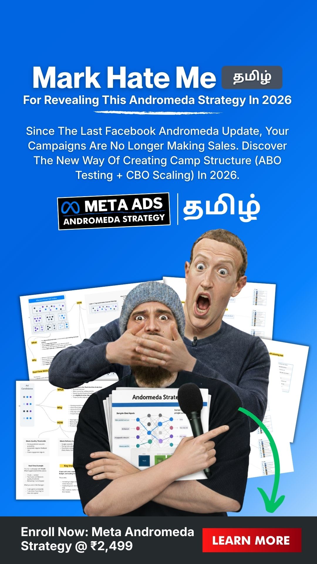 Metricer Academy Facebook ad from Feb 25, 2026