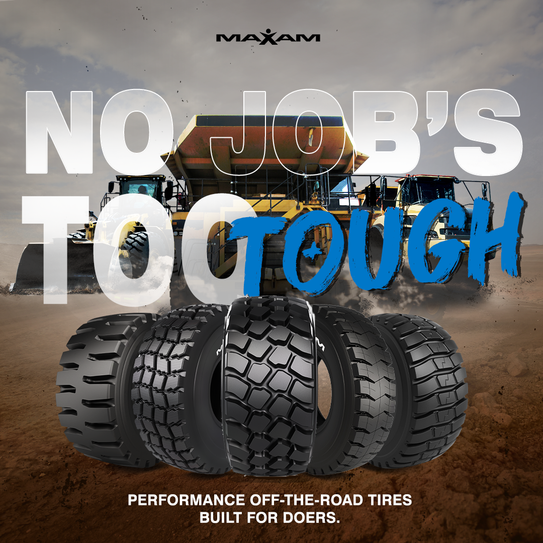 Maxam Tire Facebook ad: Built for the toughest jobs, MAXAM tires bring…