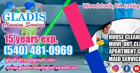Gladis Cleaning Services Facebook ad: We offer professional housekeeping cleaning services for…