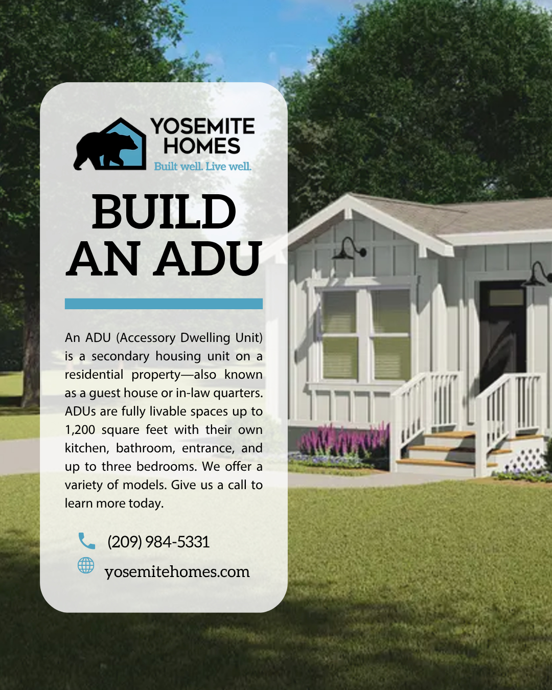 Yosemite Homes Facebook ad: Manufactured Home Dealer in Gold Country, California |…