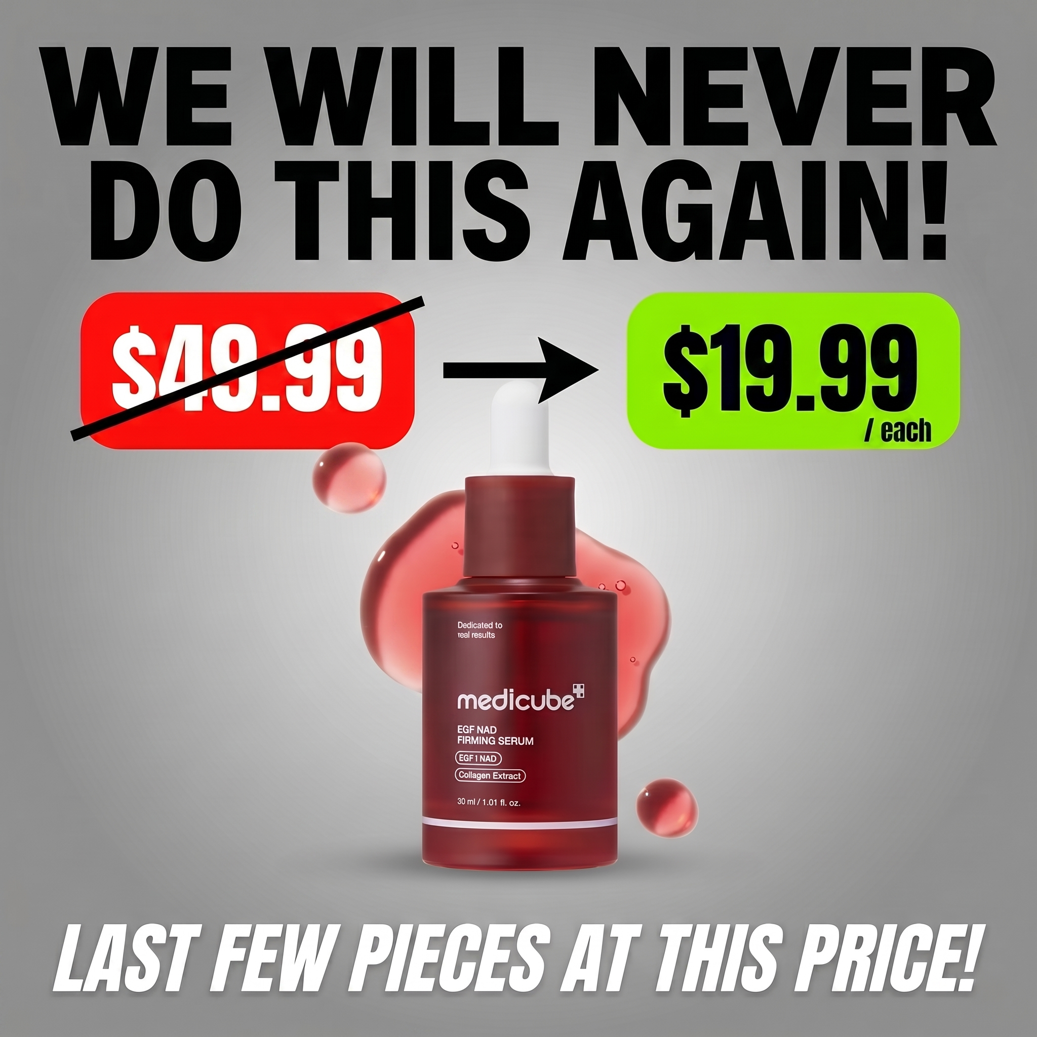 BloomMix Facebook ad: We're basically giving it away. Don't tell our accountant.