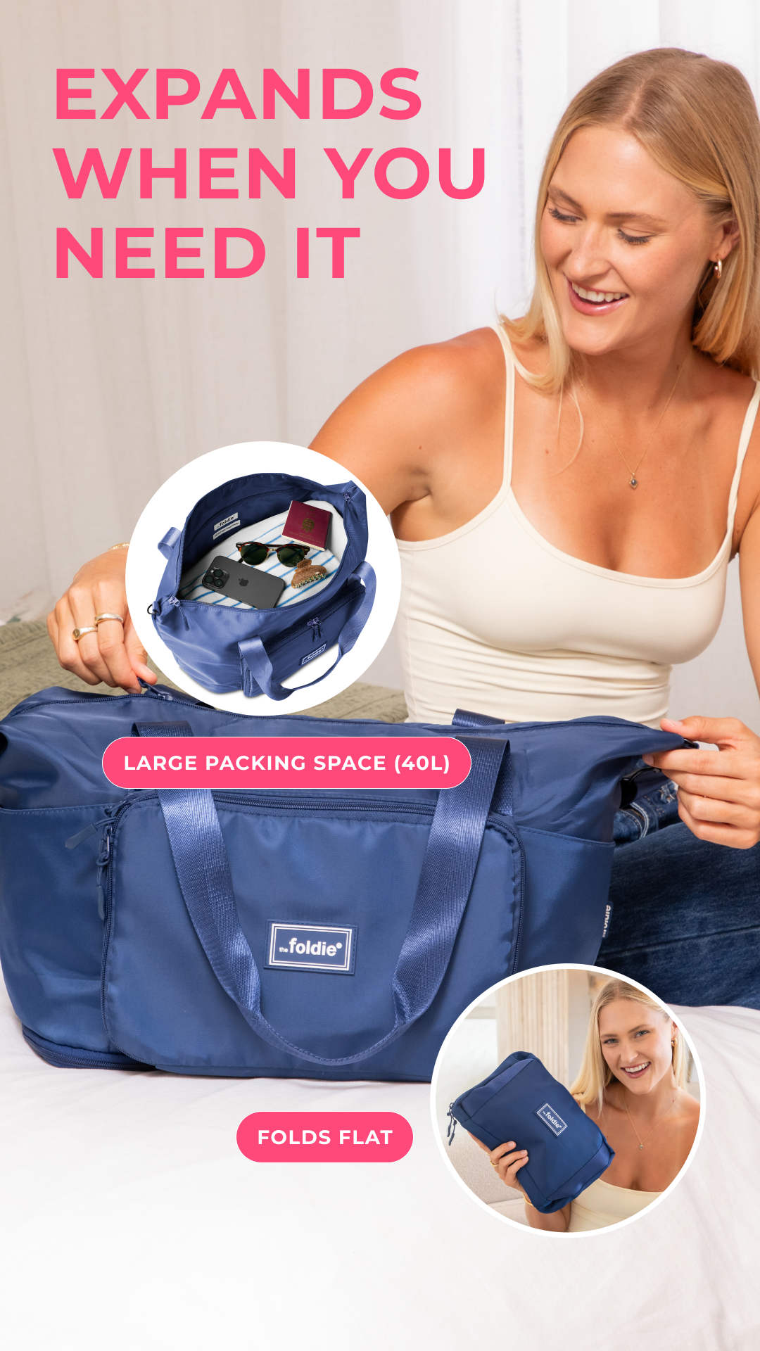 The Foldie Facebook ad