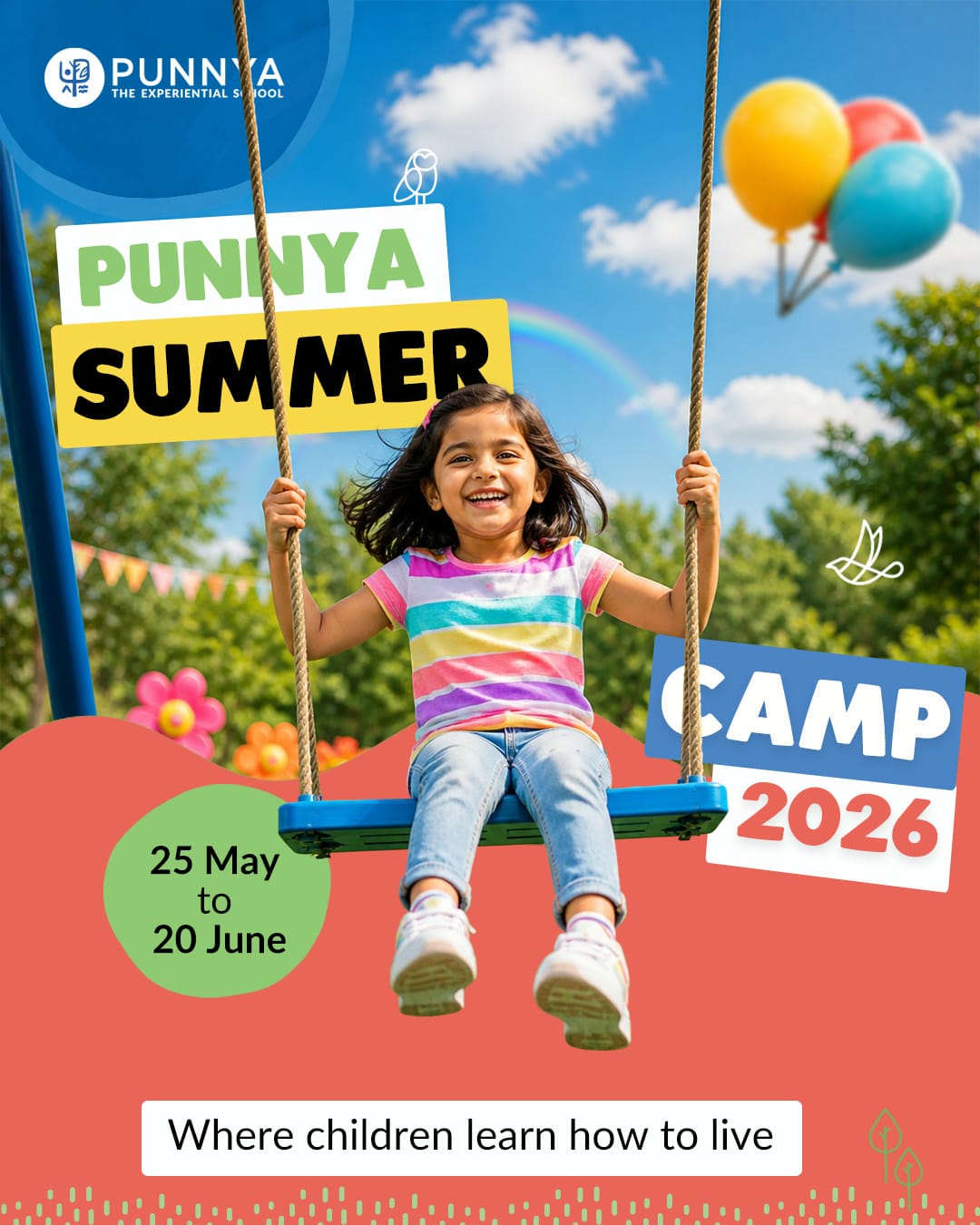 Punnya - The Experiential School Facebook ad