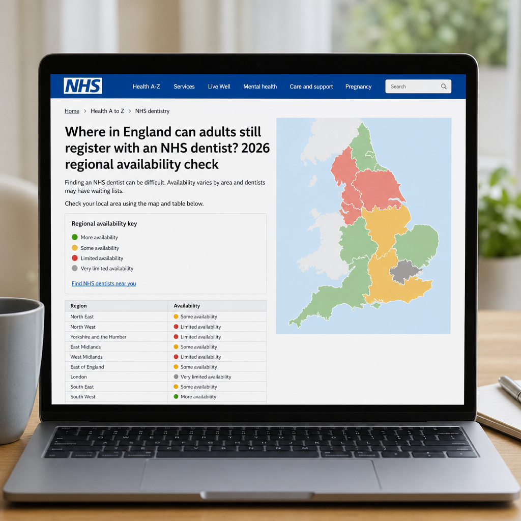 Interesting Articles Facebook ad: How to Register with an NHS Dentist in England in 2026…