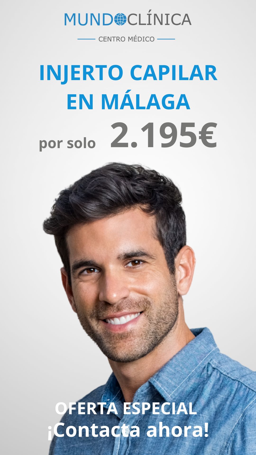 Mundo Clínica - Injerto capilar Facebook ad from Mar 7, 2026