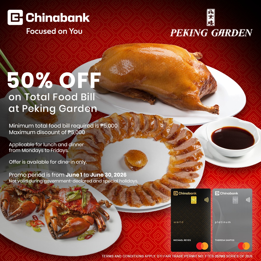 CBC Lifestyle Facebook ad: Credit Cards | Premium Promos | China Bank Philippines |…
