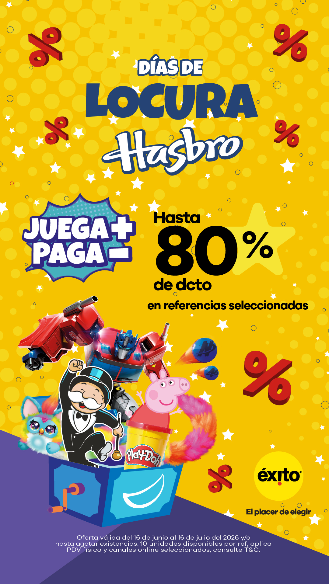 Éxito Facebook ad