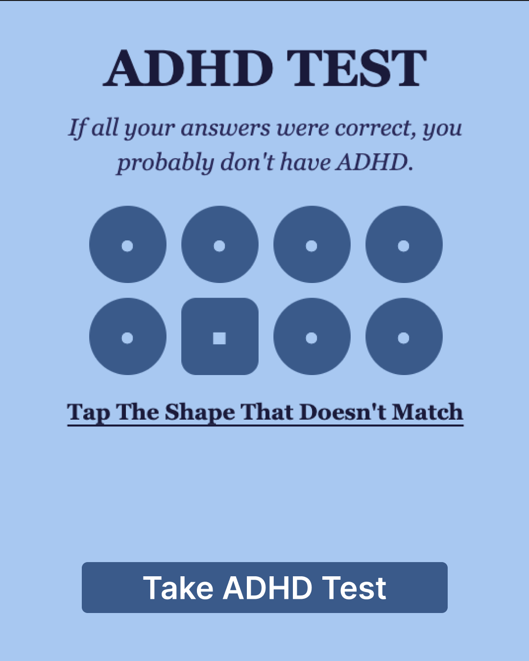 Personality Test: Created by Experts  Facebook ad