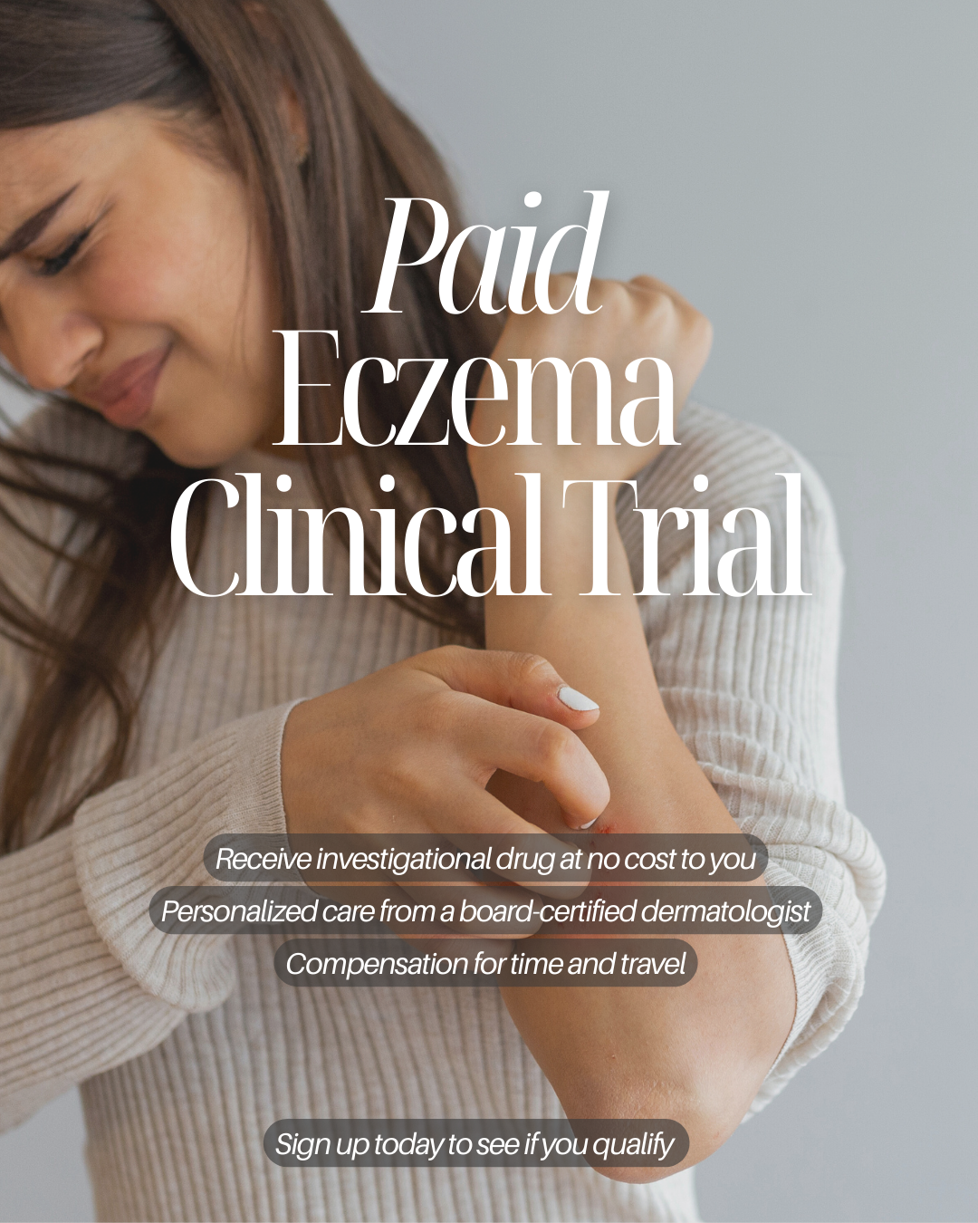 Norcal Dermatology Trials Facebook ad from Feb 9, 2025