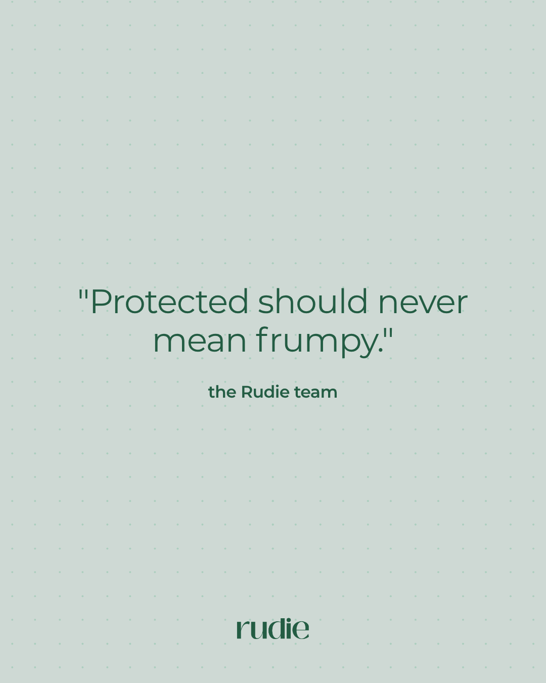 Rudie Facebook ad