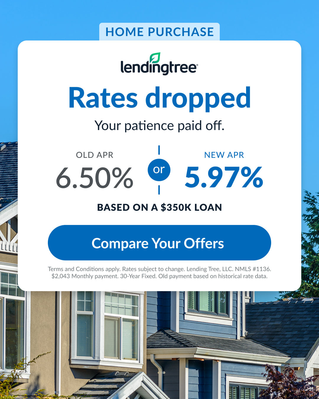 LendingTree Facebook ad