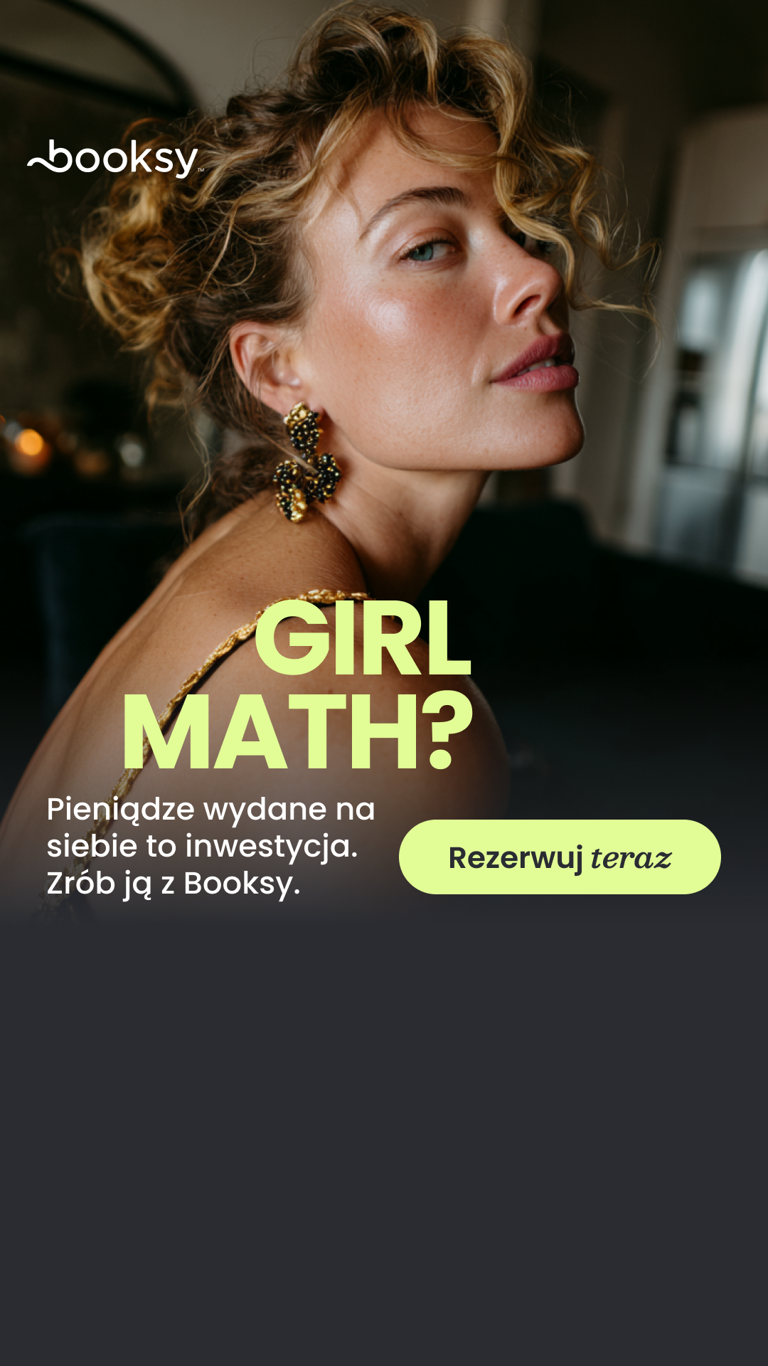Booksy Facebook ad