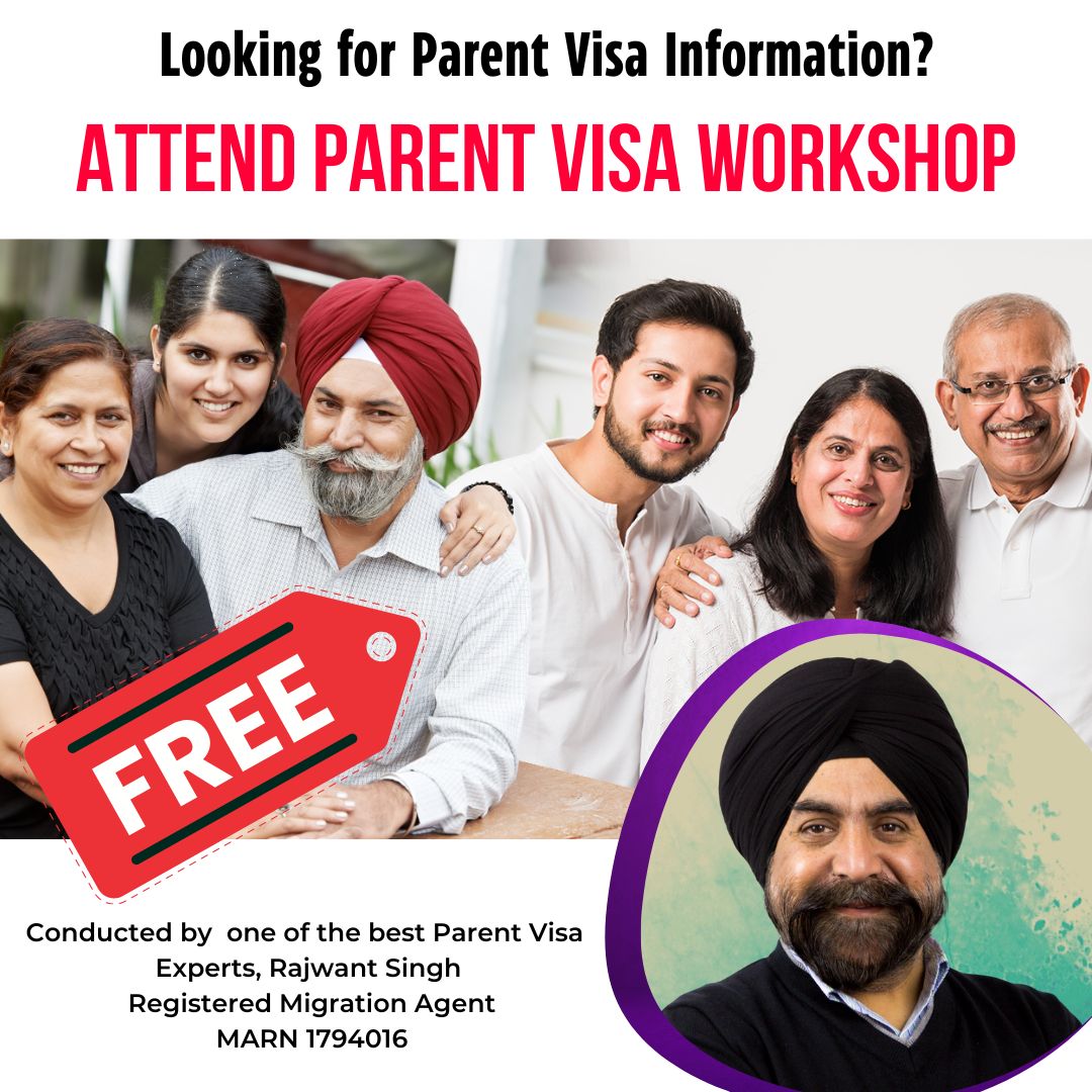 AVC Migration Blacktown Facebook ad: Parent Visa Workshop | Australian Visa Centre blacktown