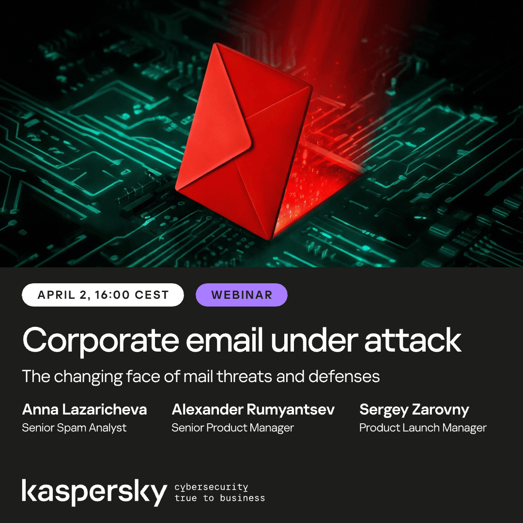Kaspersky Facebook ad