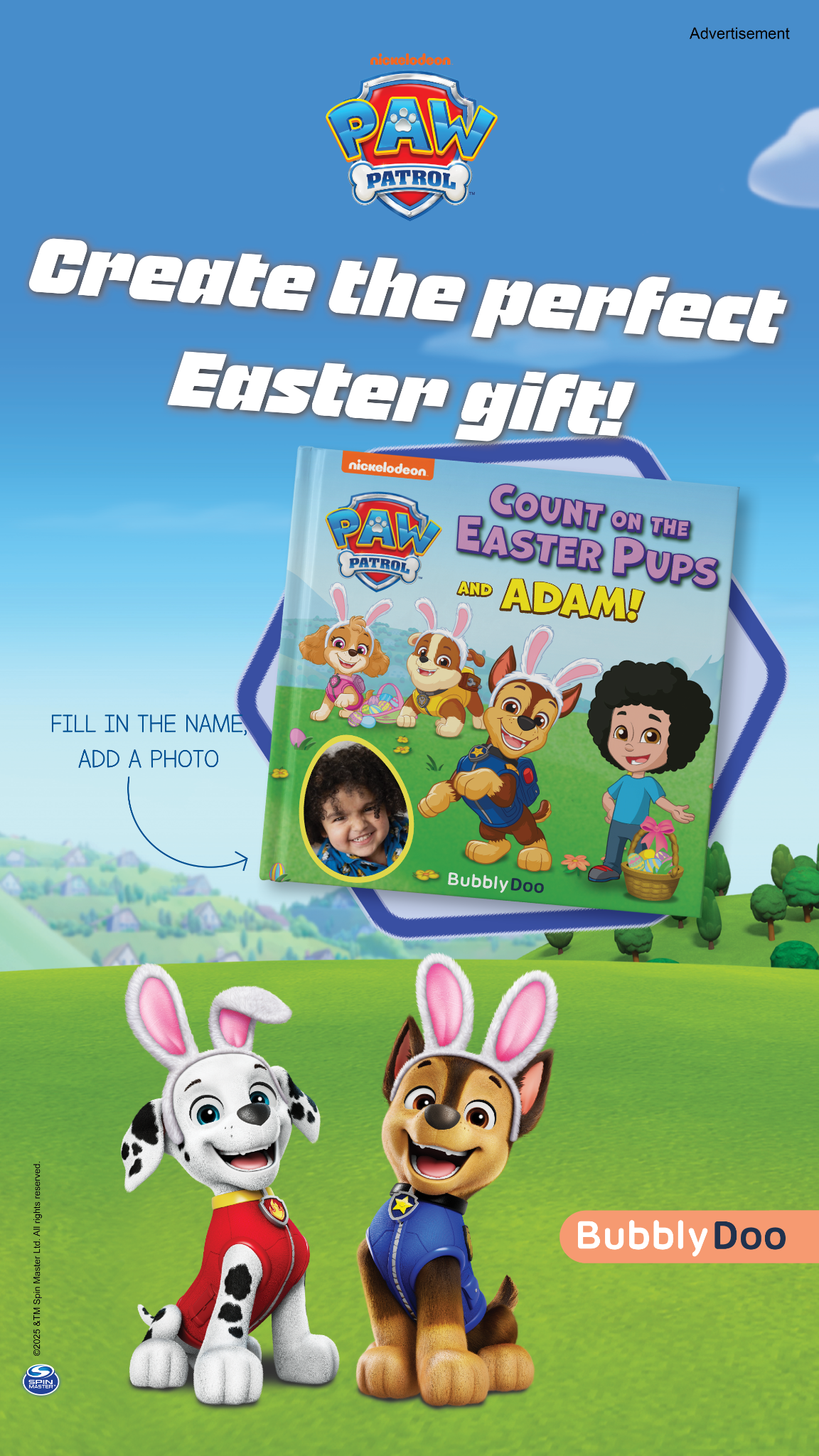 BubblyDoo Books Facebook ad