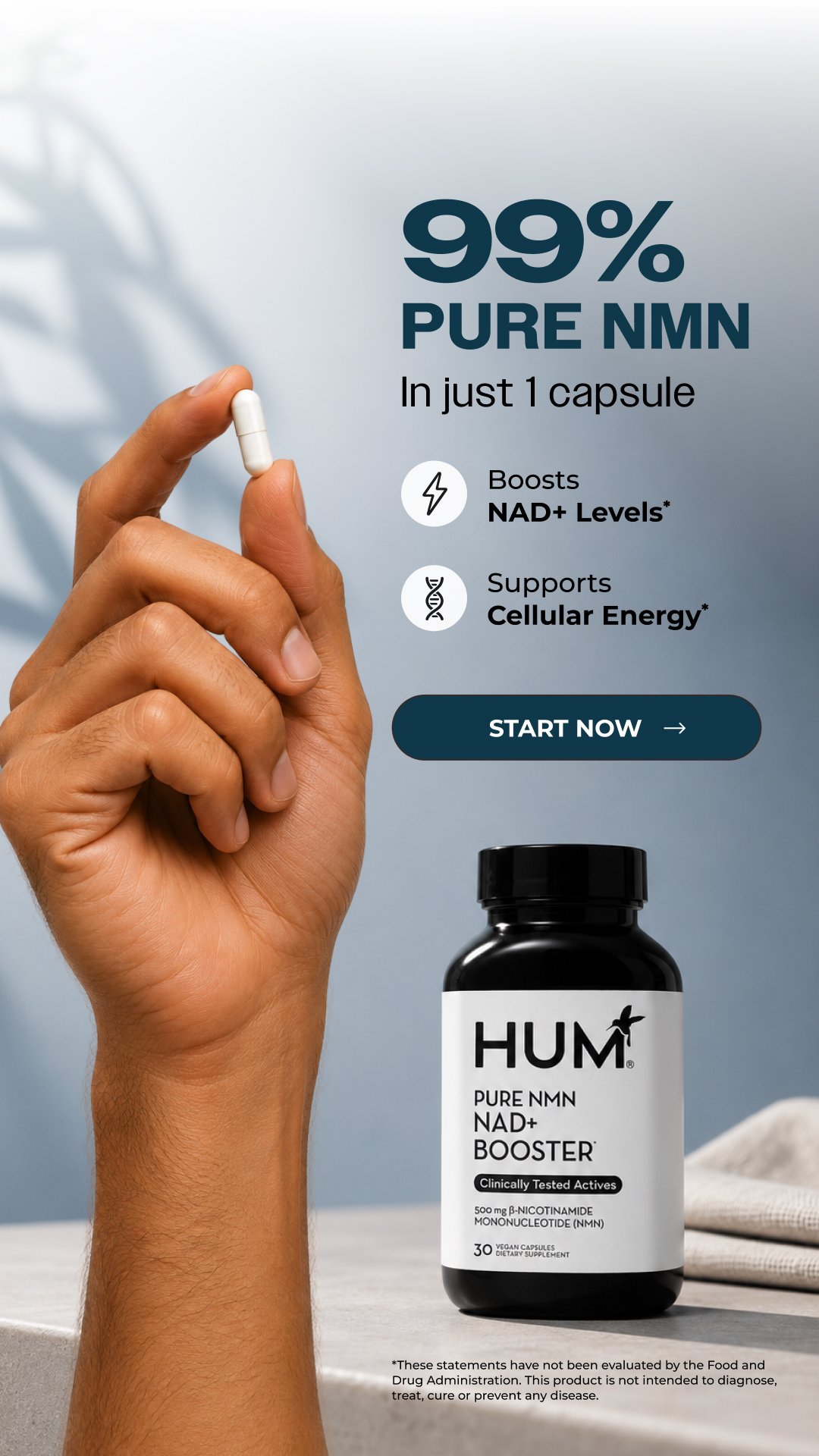 HUM Nutrition Facebook ad